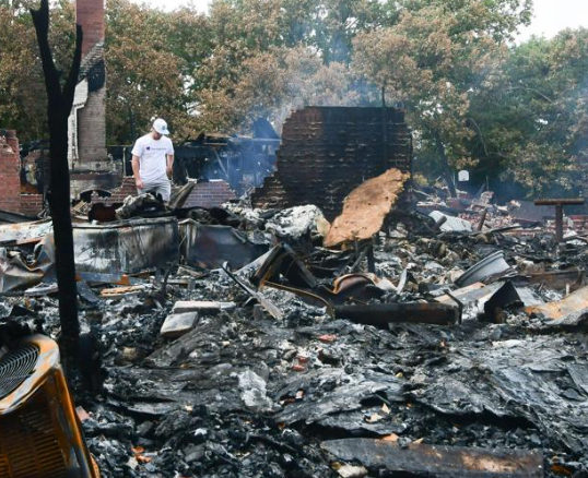 Heartbreaking Blaze in Noble Leaves Family Homeless—Community Rallies After Devastating Fire!