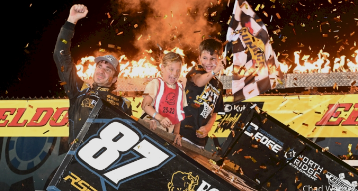 Sprint Car Star Aaron Reutzel FLIPS in Fiery Chaos at Eldora Speedway — Shocking Kings Royal Prelim Crash Stuns Fans!