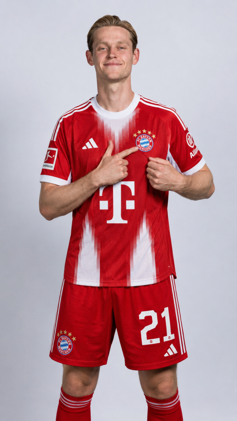 🚨💣 TRANSFER-BEBEN IN MÜNCHEN! Bayern schockt Europa – Frenkie de Jong sagt Barça Lebewohl! 🔴⚪ München – Was vor wenigen Wochen noch als unmöglich galt, entwickelt sich nun zur größten Transfer-Sensation des Sommers! Nach übereinstimmenden Berichten aus mehreren