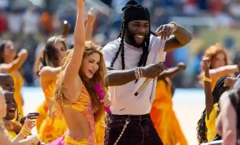 Breaking News: Burna Boy Under Fire After World Cup Performance with Shakira