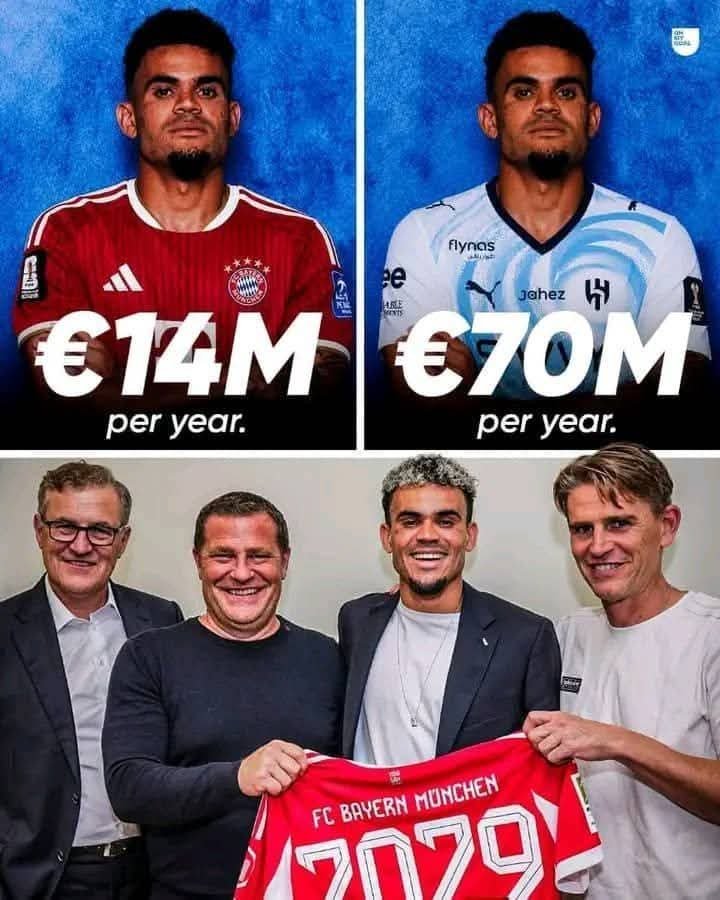 Luís Díaz hat endlich seine Entscheidung getroffen. Al-Hilal ging für den Kolumbianer aufs Ganze