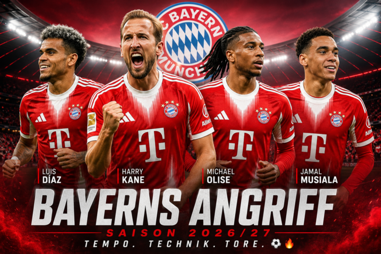 🔴⚪ Bayerns Offensive 2026/27 – geballte Weltklasse im Angriff! ⚽️🔥